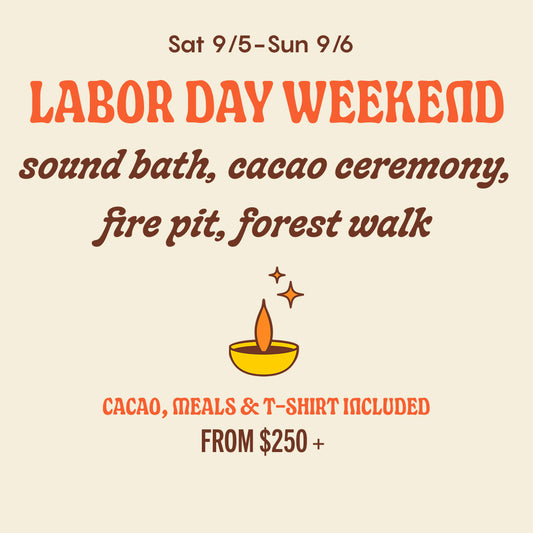 Into The Woods: A Cacao Lover's Gathering