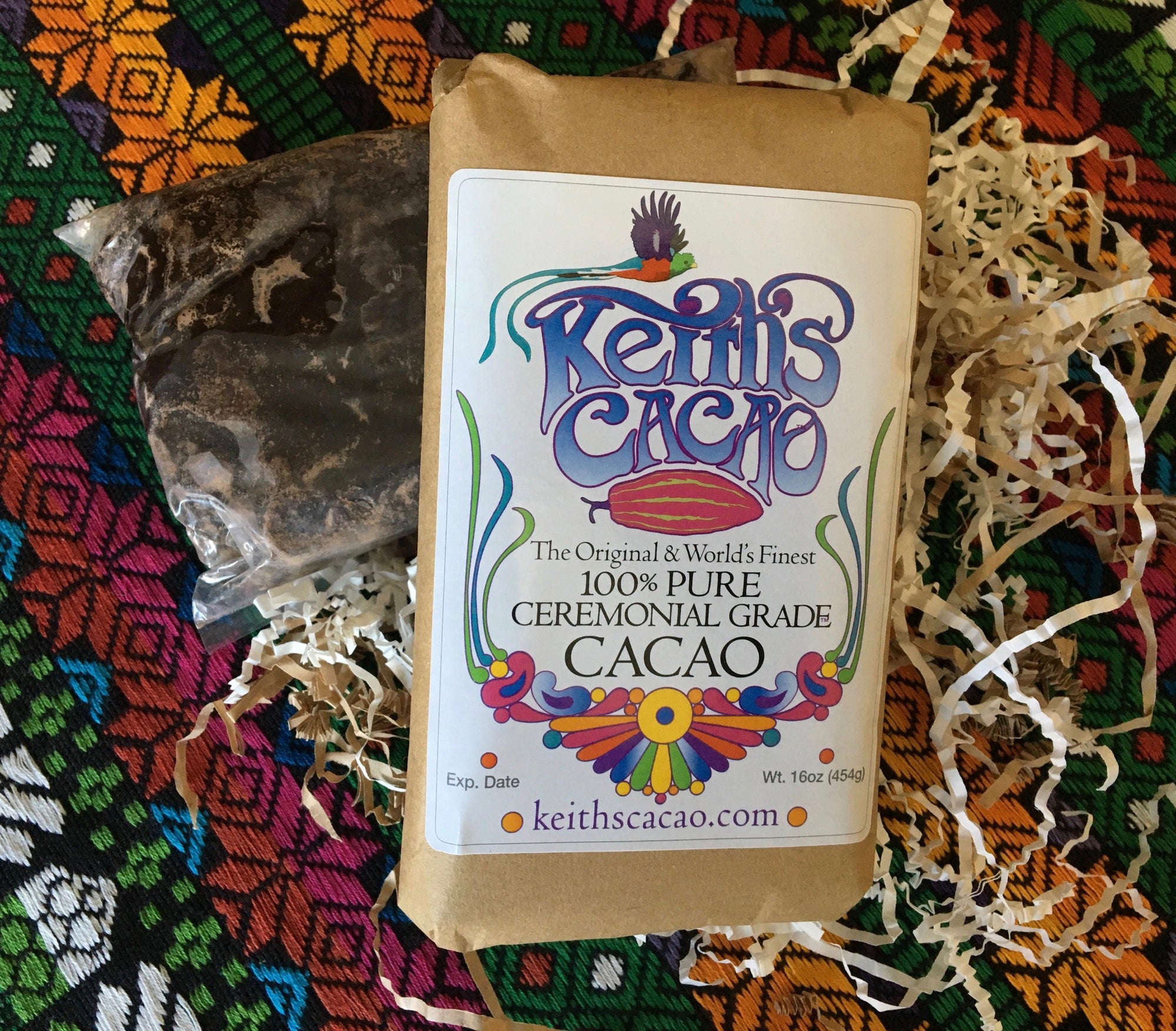 Cacao Paste: The Original & World’s Finest 100% Pure Ceremonial Grade Cacao - Included with Purchase